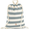 Pip & Me Striped Toy Carry Bag - Natural / Grey