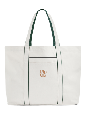 Pip & Me Heavyweight Large Pocket Tote Bag