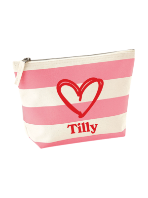 Pip & Me Striped Accessory Pouch