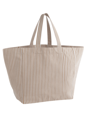 Pip & Me Striped Oversized Beach Tote Bag