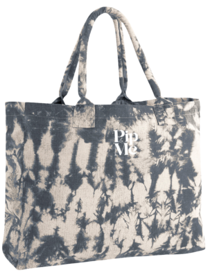 Pip & Me Tie Dye Oversized Canvas Tote Bag