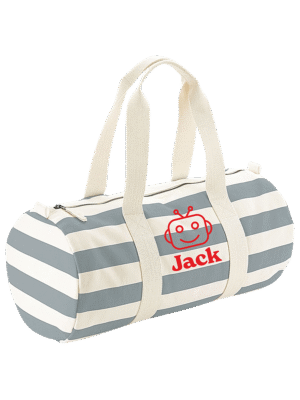 Pip & Me Striped Barrel Bag