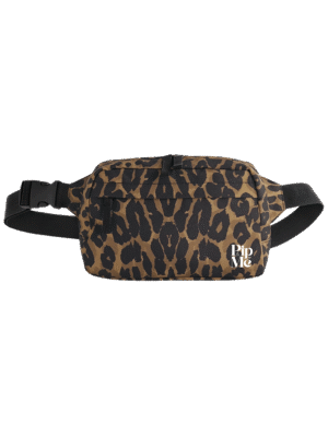 Pip & Me Leopard Print Cross Body Bag
