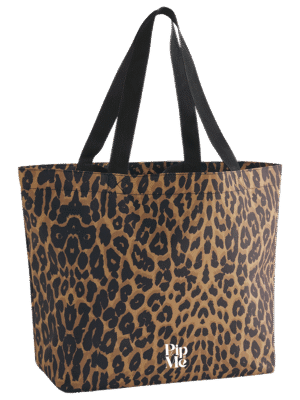 Pip & Me Leopard Print Tote Bag