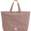Pip & Me Oversized Heavyweight Canvas Zip Tote Bag - "Rose"
