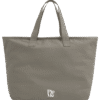 Pip & Me Oversized Heavyweight Canvas Zip Tote Bag - "Mushroom"