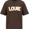 Pip & Me Birthday Balloon Heavyweight T-Shirt - Chocolate Brown