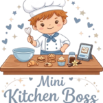 Pip & Me "Little Baker" Children's Apron - Boys - Mini Kitchen Boss