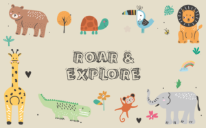 Pip & Me Little Adventurer Rucksack - ROAR & EXPLORE