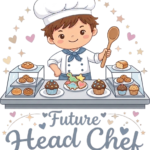 Pip & Me "Little Baker" Children's Apron - Boys - Future Head Chef