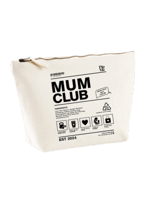 Pip & Me "Mum Club" Organic Accessory Pouch