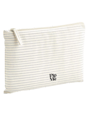 Pip & Me Organic Heritage Stripe Lightweight Accessory Pouch