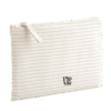 Pip & Me Organic Heritage Stripe Lightweight Accessory Pouch - Heritage Red