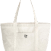 Pip & Me Organic Heritage Stripe Pocket Tote - Heritage Grey