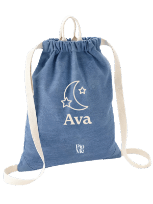 Pip & Me Denim Toy Carry Bag