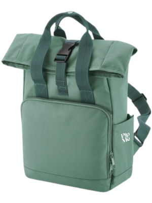 Pip & Me Little Explorer Roll Top Backpack - Sage Green