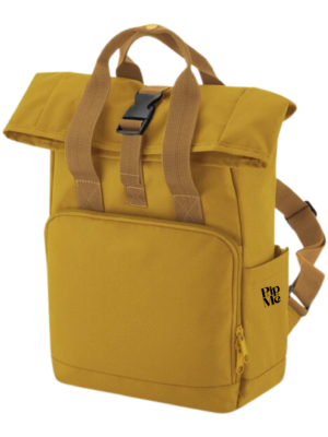Pip & Me Little Explorer Roll Top Backpack - Mustard