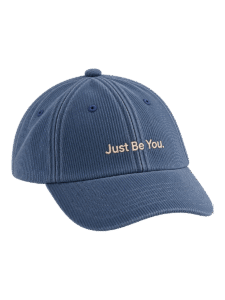 Pip & Me Corduroy Dad Cap - Slate Blue