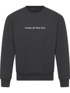 Pip & Me Signature Heavyweight Oversized Sweatshirt - Solid Charcoal
