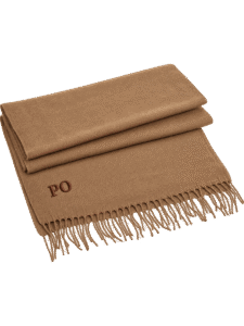 Pip & Me Oversized Woven Scarf - Biscuit
