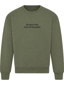 Pip & Me Signature Heavyweight Oversized Sweatshirt - Earthy Green