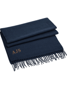 Pip & Me Oversized Woven Scarf - French Navy