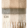 Pip & Me Oversized Chunky Premium Check Scarf - Brown Check