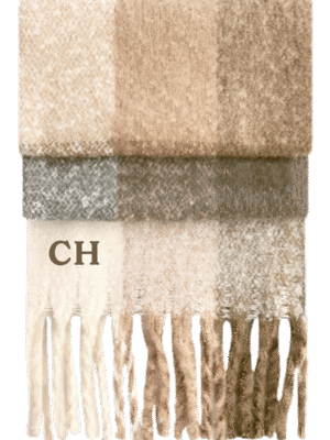 Pip & Me Oversized Chunky Premium Check Scarf