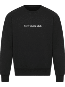 Pip & Me Signature Heavyweight Oversized Sweatshirt - Deep Black