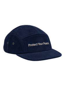 Pip & Me Organic Cord Heritage Cap - Oxford Navy