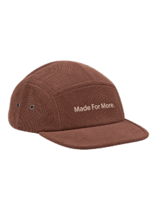 Pip & Me Organic Cord Heritage Cap - Redwood
