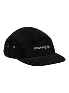 Pip & Me Organic Cord Heritage Cap - Black
